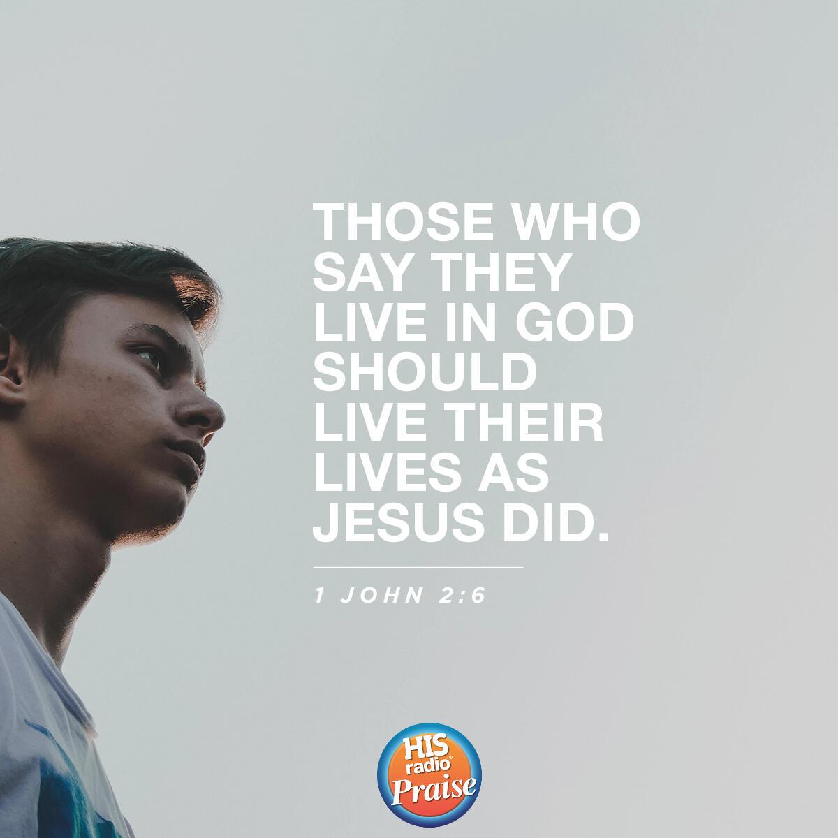 1 John 2:6 - Verse of the Day