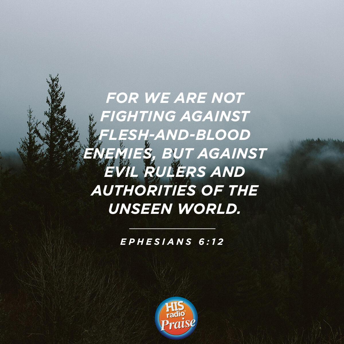 Ephesians 6:12 - Verse of the Day