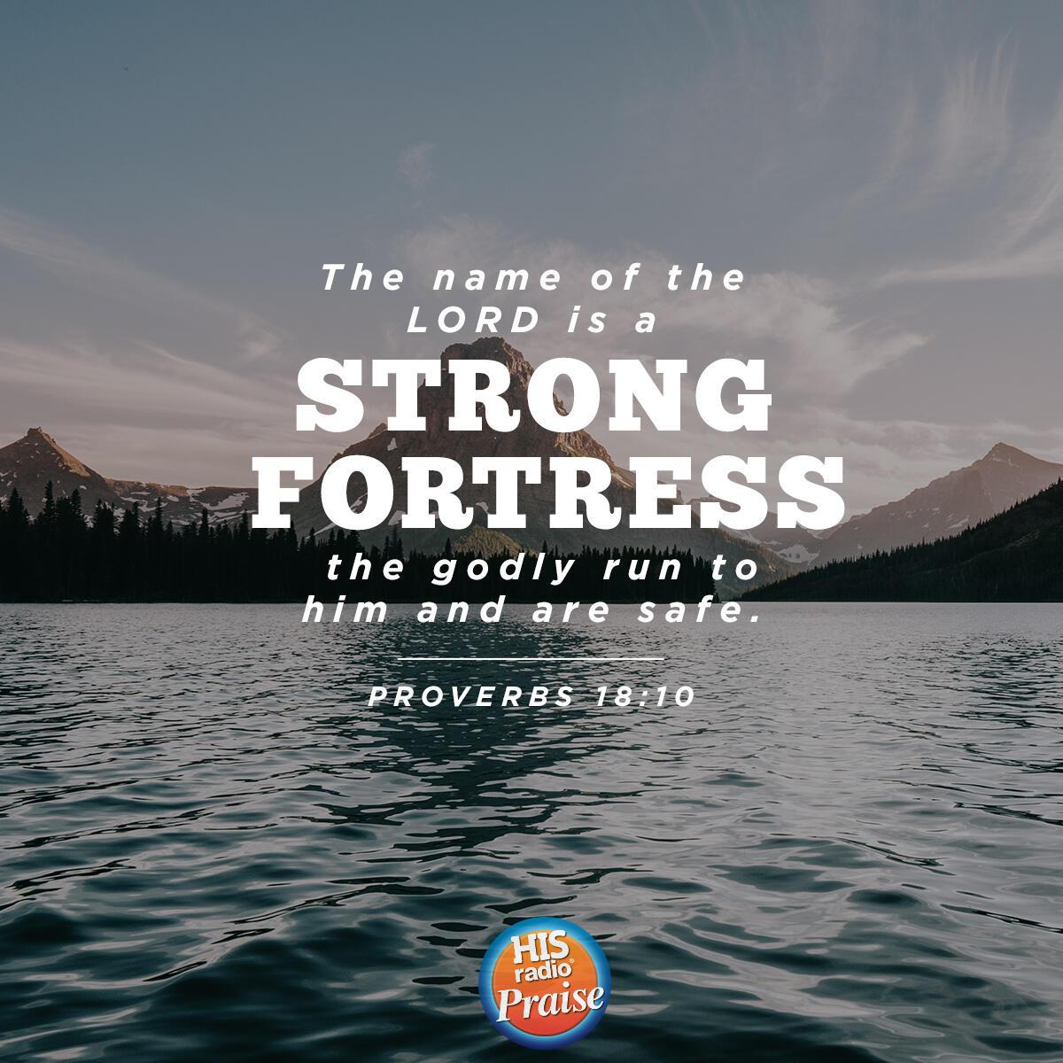 Proverbs 18:10 - Verse of the Day