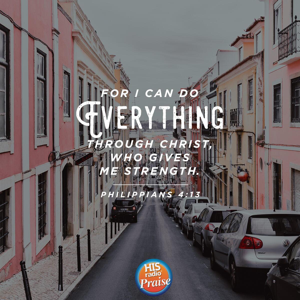 Philippians 4:13 - Verse of the Day