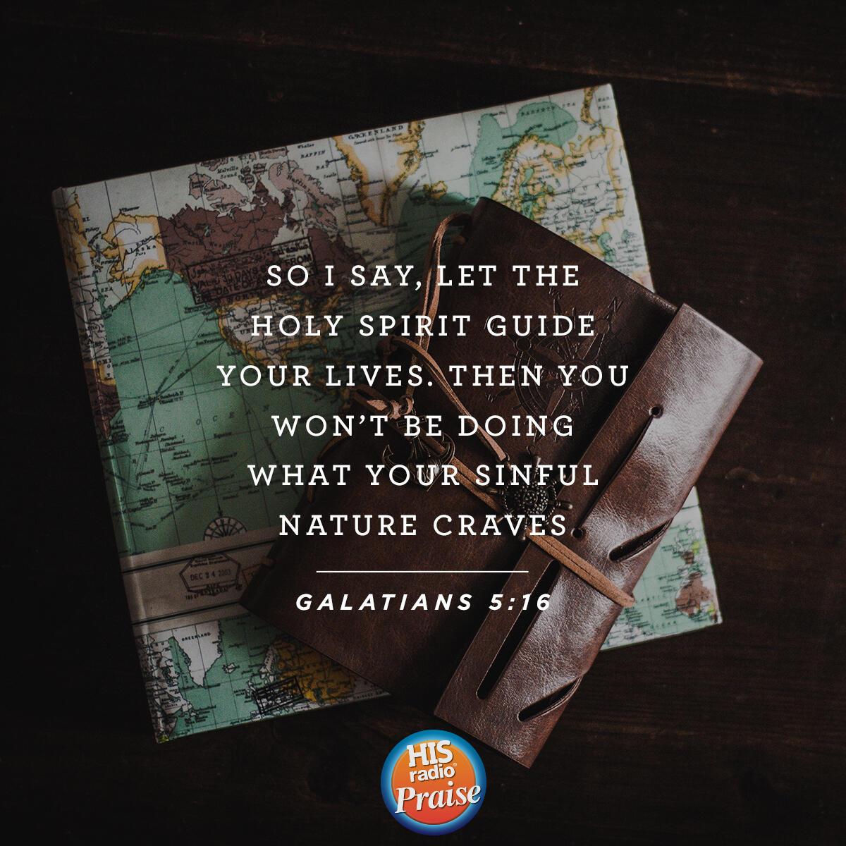 Galatians 5:16 - Verse of the Day