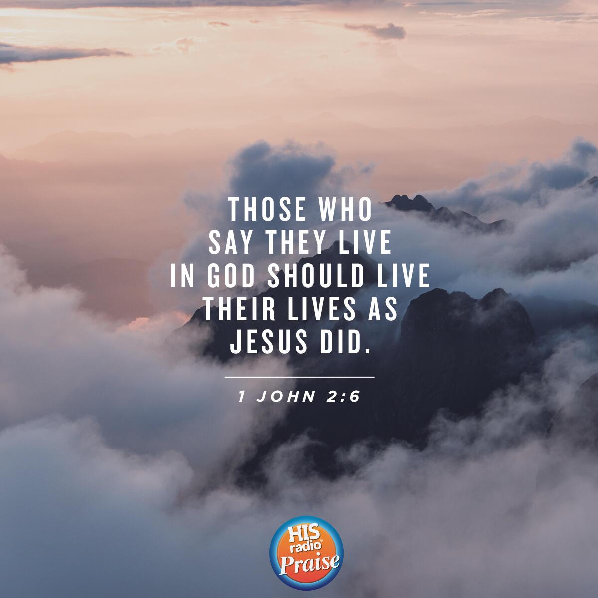 1 John 2:6 - Verse of the Day