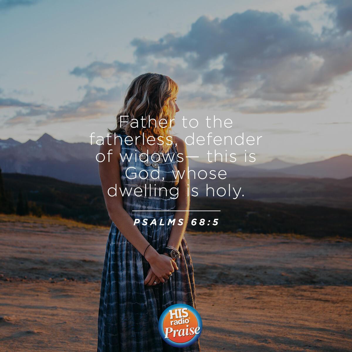 Psalms 68:5 - Verse of the Day