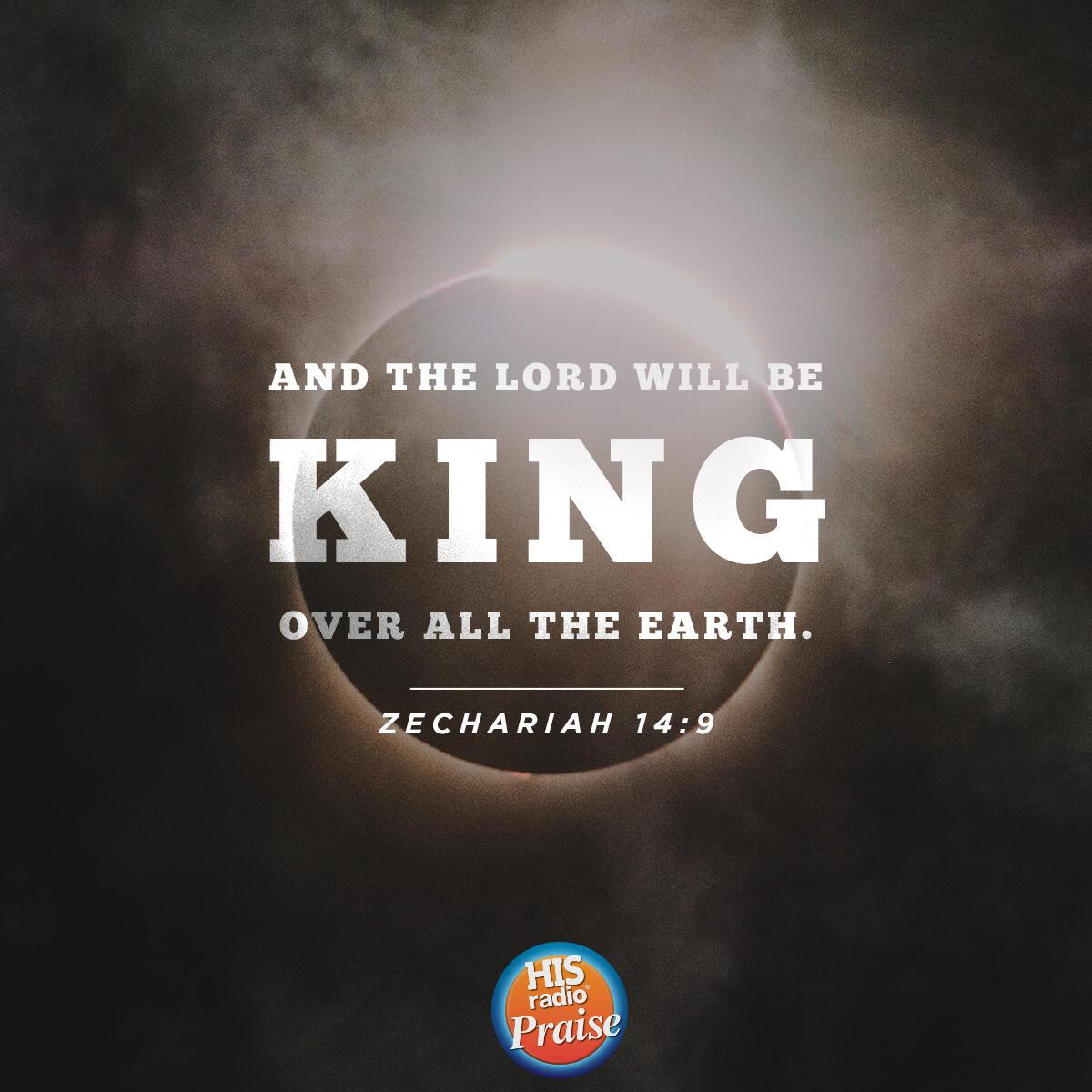 Zechariah 14:9 - Verse of the Day