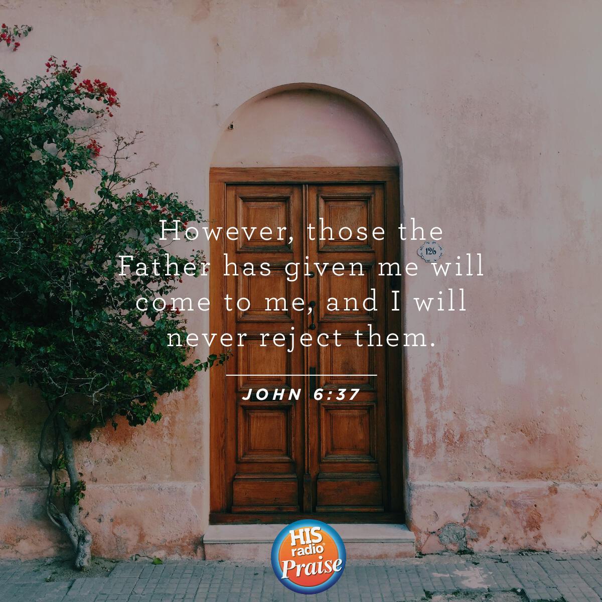 John 6:37 - Verse of the Day