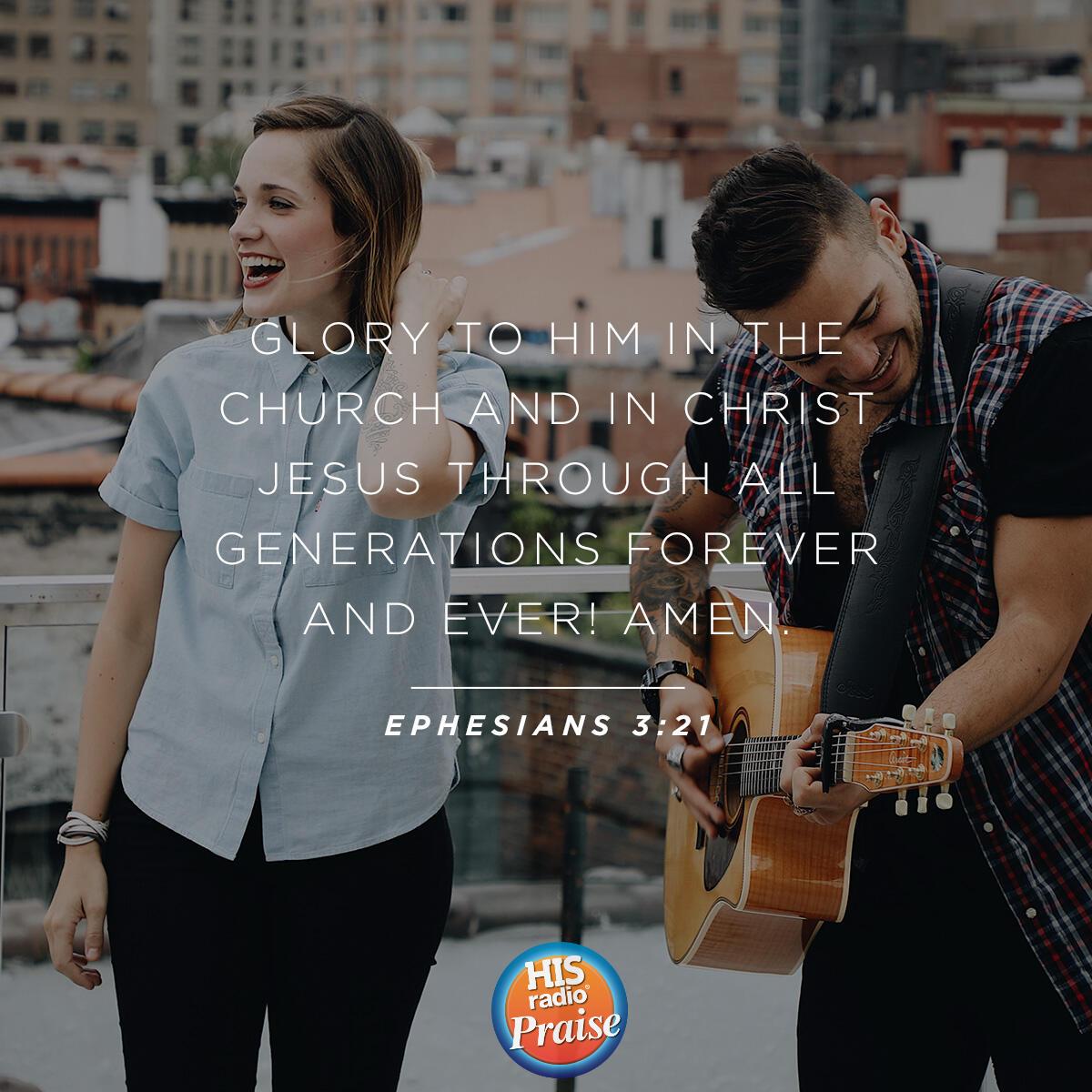 Ephesians 3:21 - Verse of the Day