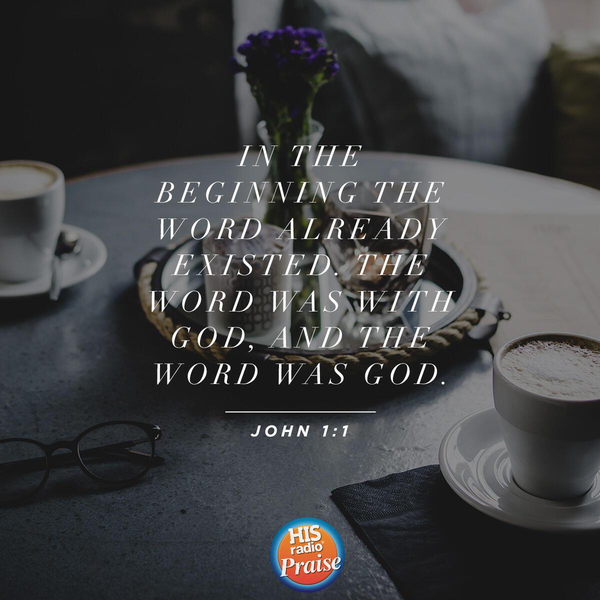 John 1:1 - Verse of the Day