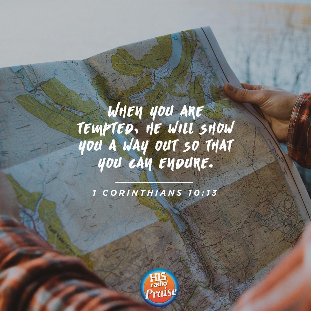 1 Corinthians 10:13 - Verse of the Day