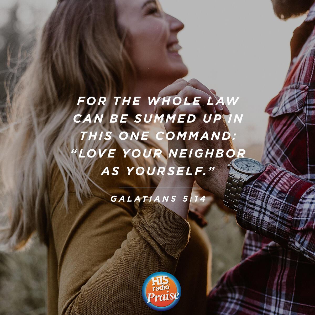 Galatians 5:14 - Verse of the Day