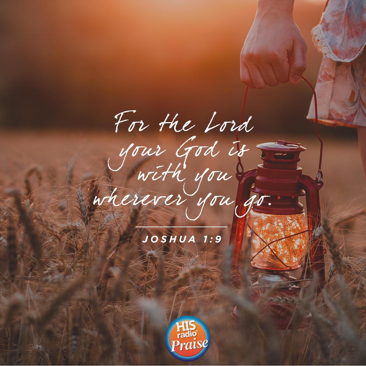 Joshua 1:9 - Verse of the Day