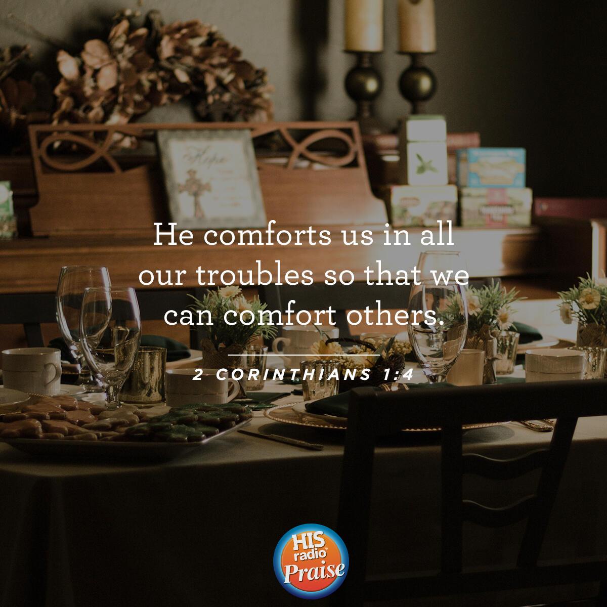 2 Corinthians 1:4 - Verse of the Day