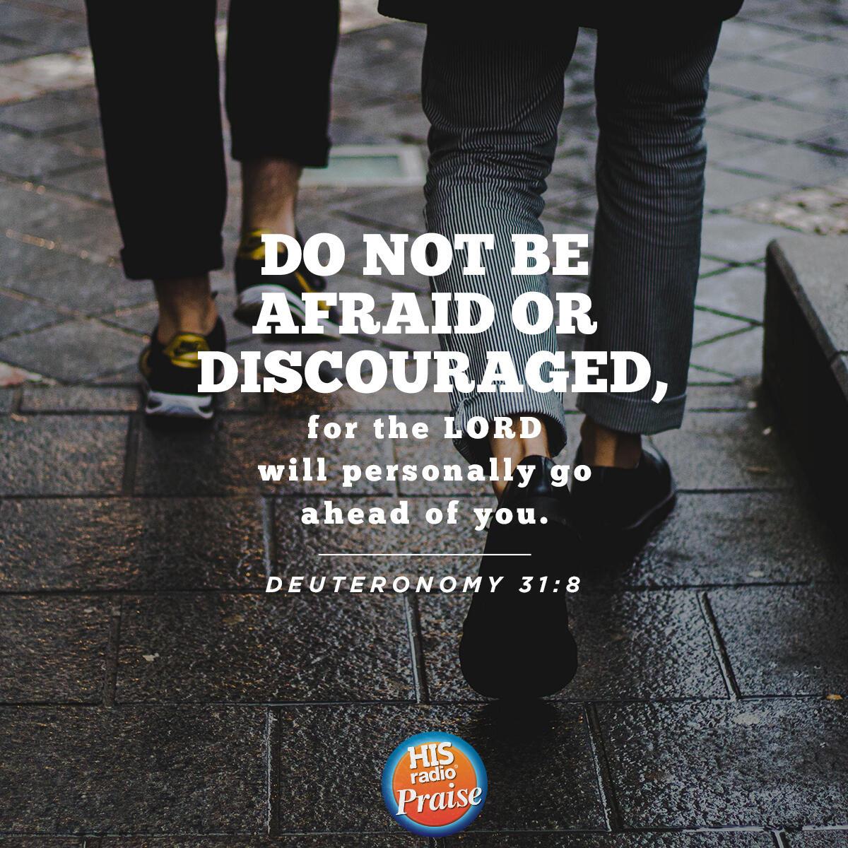 Deuteronomy 31:8 - Verse of the Day