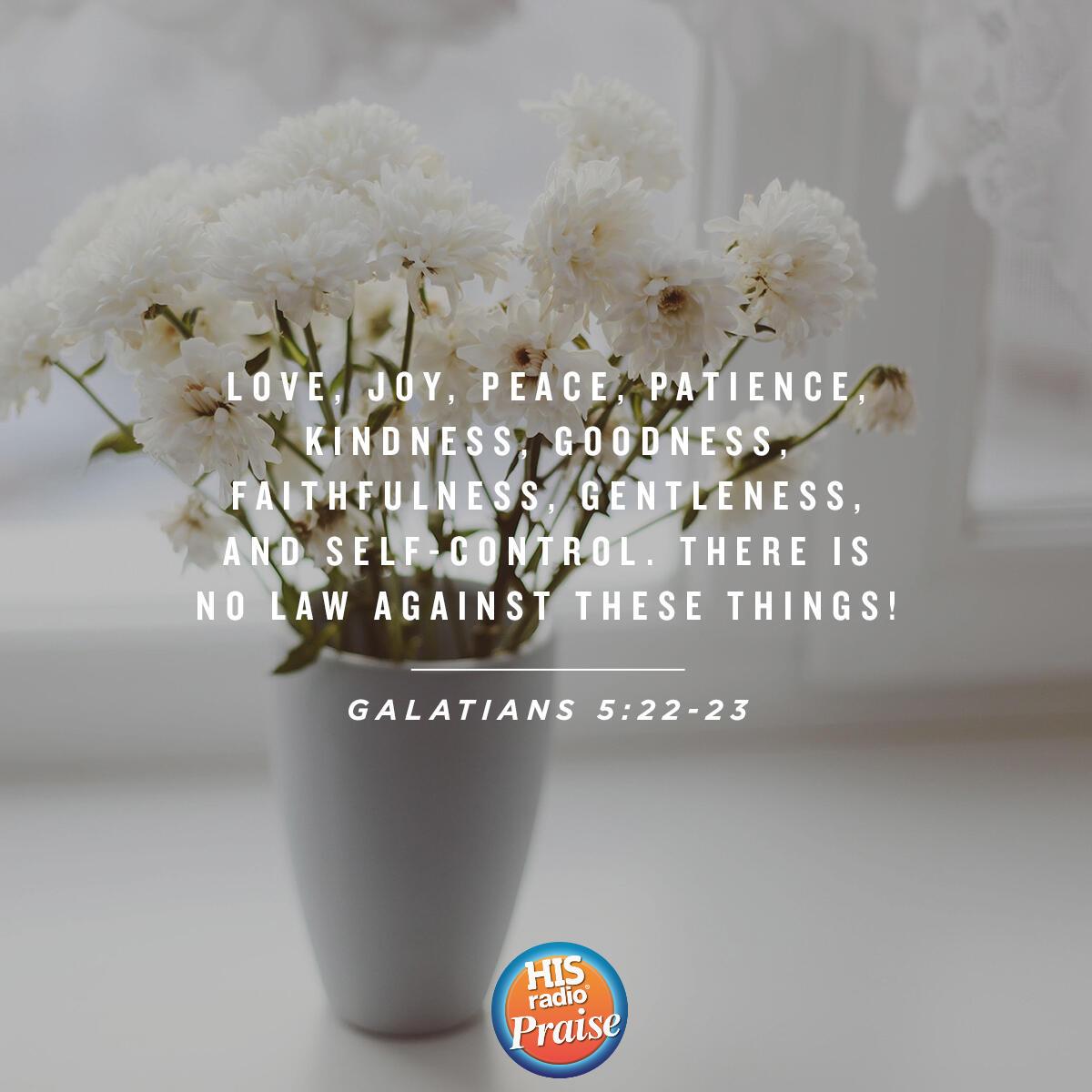 Galatians 5:22-23 - Verse of the Day