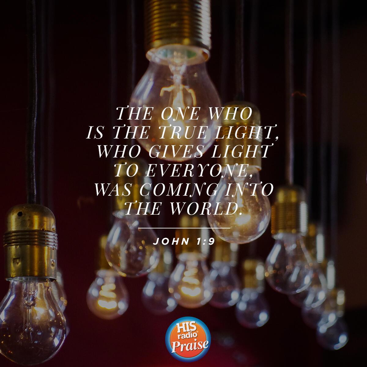 John 1:9 - Verse of the Day