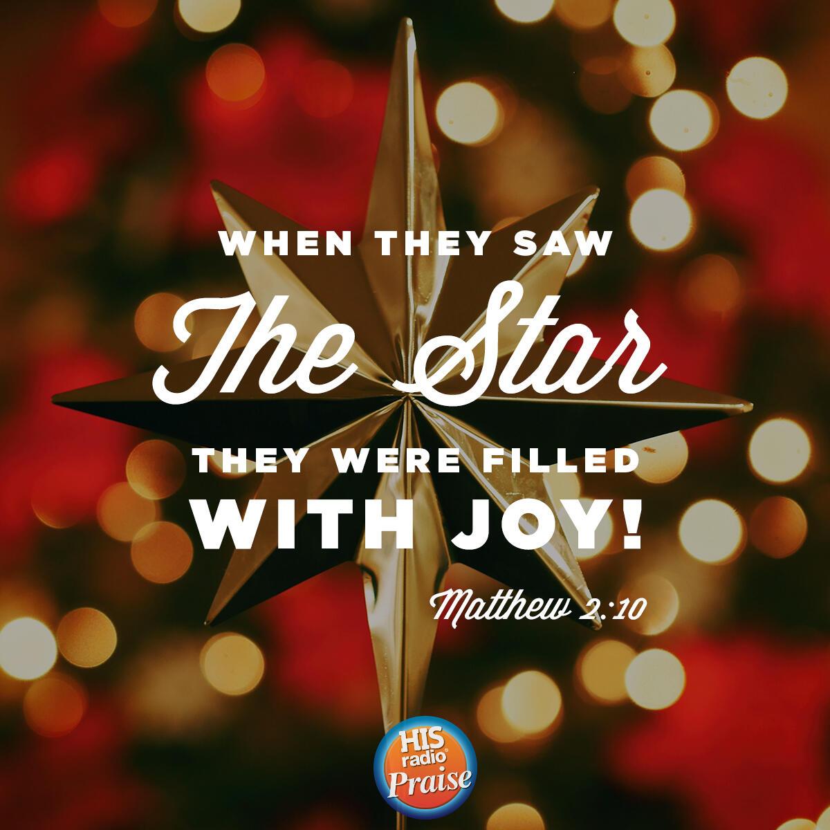 Matthew 2:10 - Verse of the Day