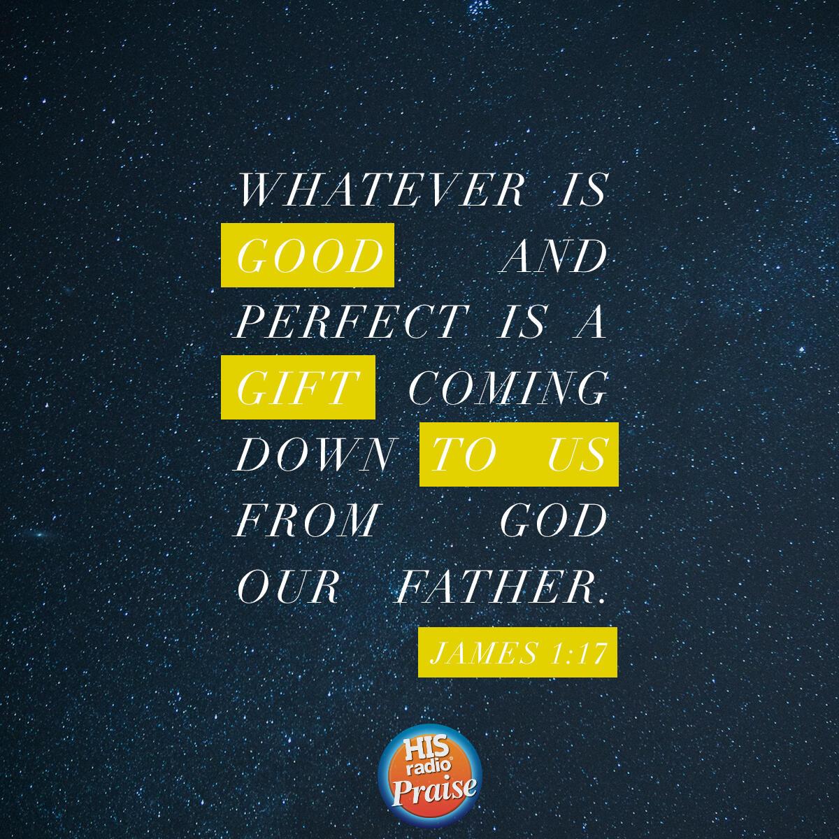 James 1:17 - Verse of the Day