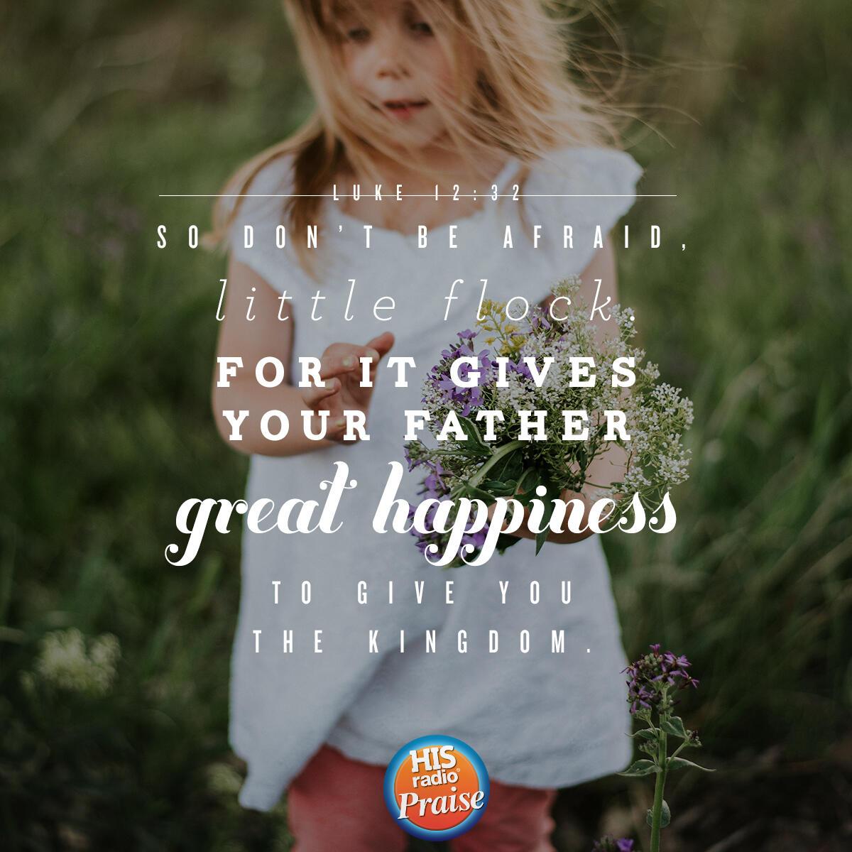 Luke 12:32 - Verse of the Day