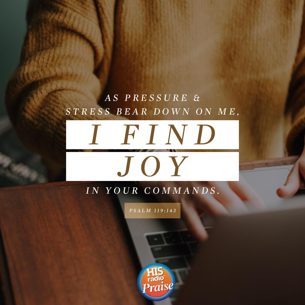 Psalm 119:143 - Verse of the Day