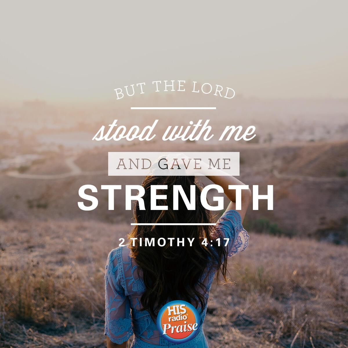 2 Timothy 4:17 - Verse of the Day