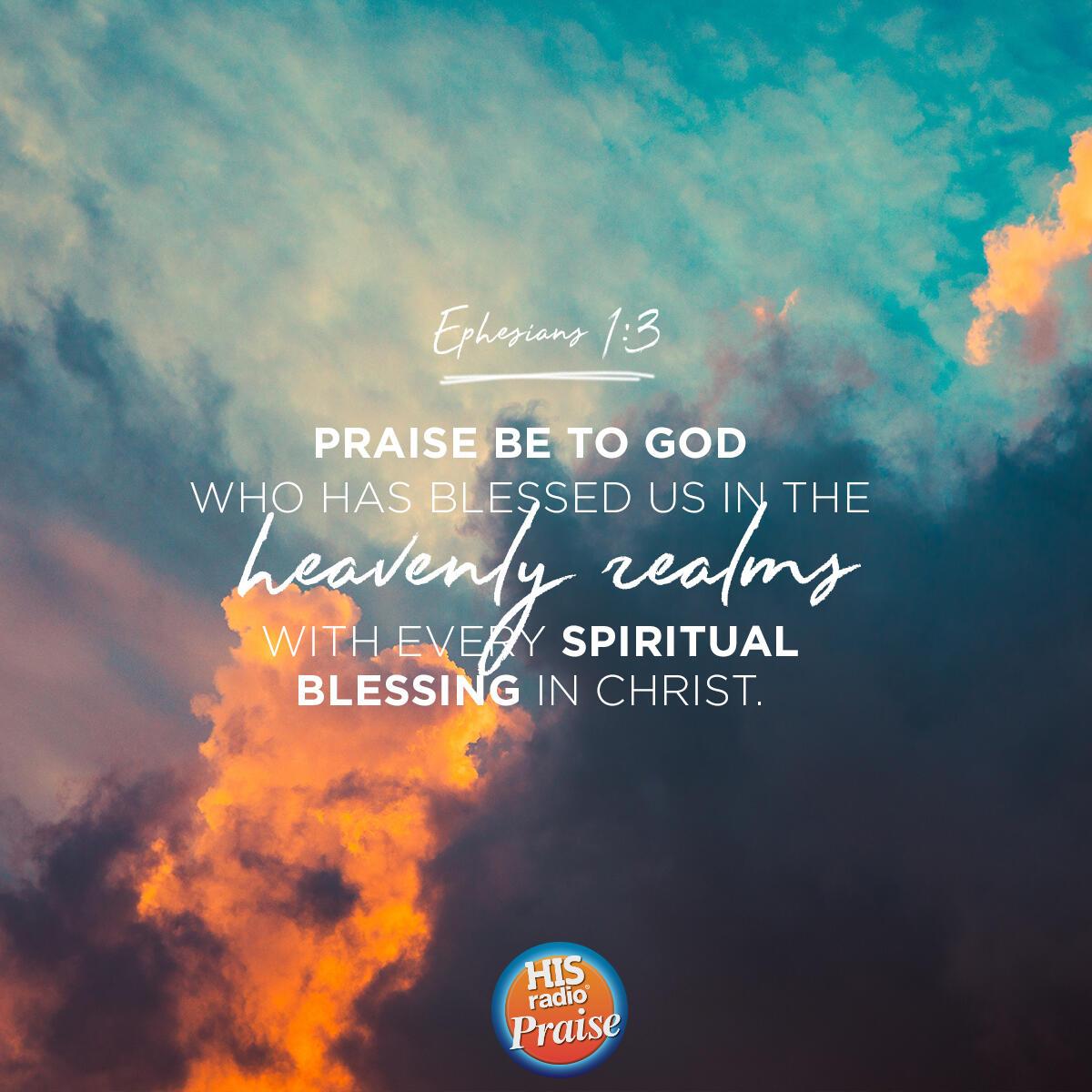 Ephesians 1:3 - Verse of the Day