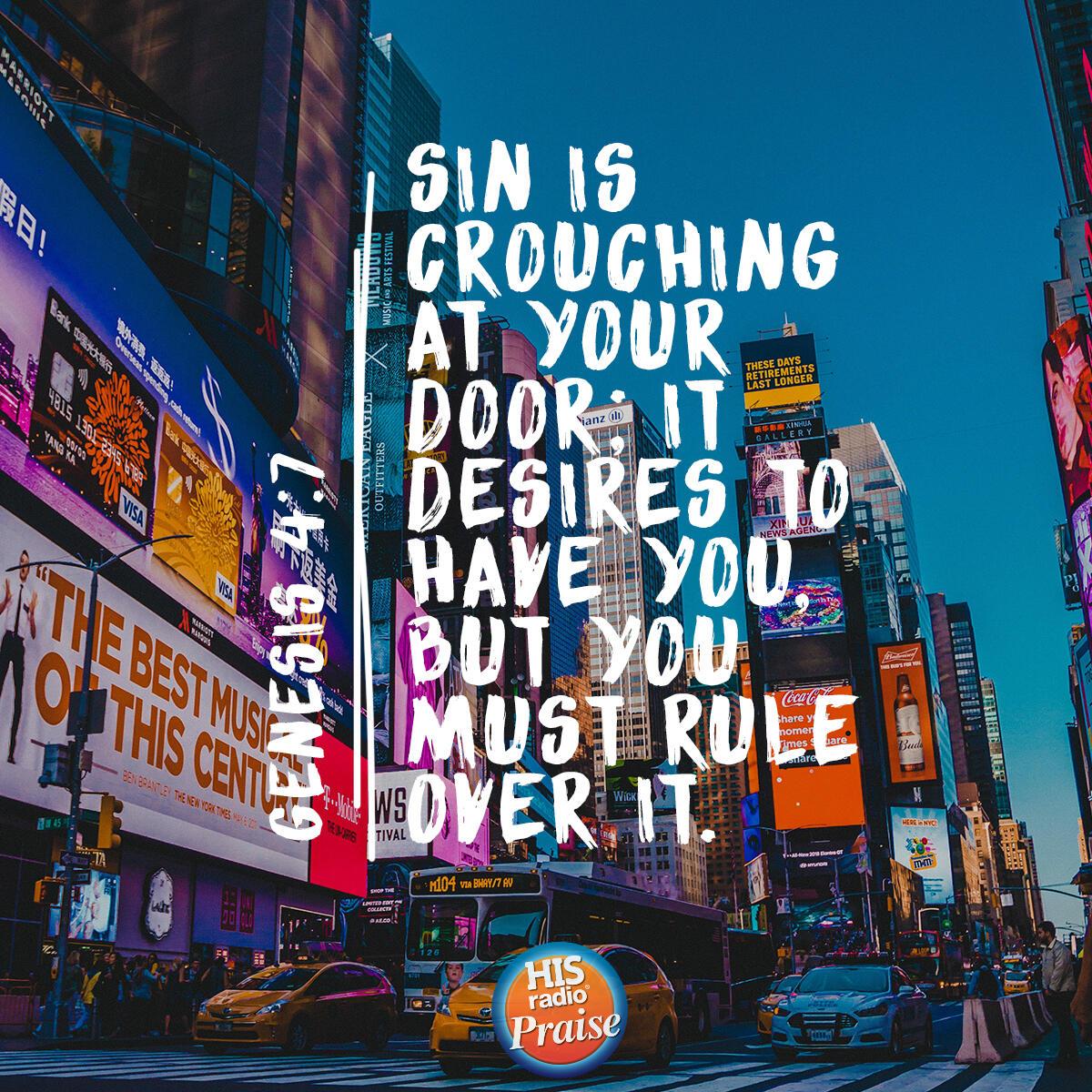 Genesis 4:7 - Verse of the Day