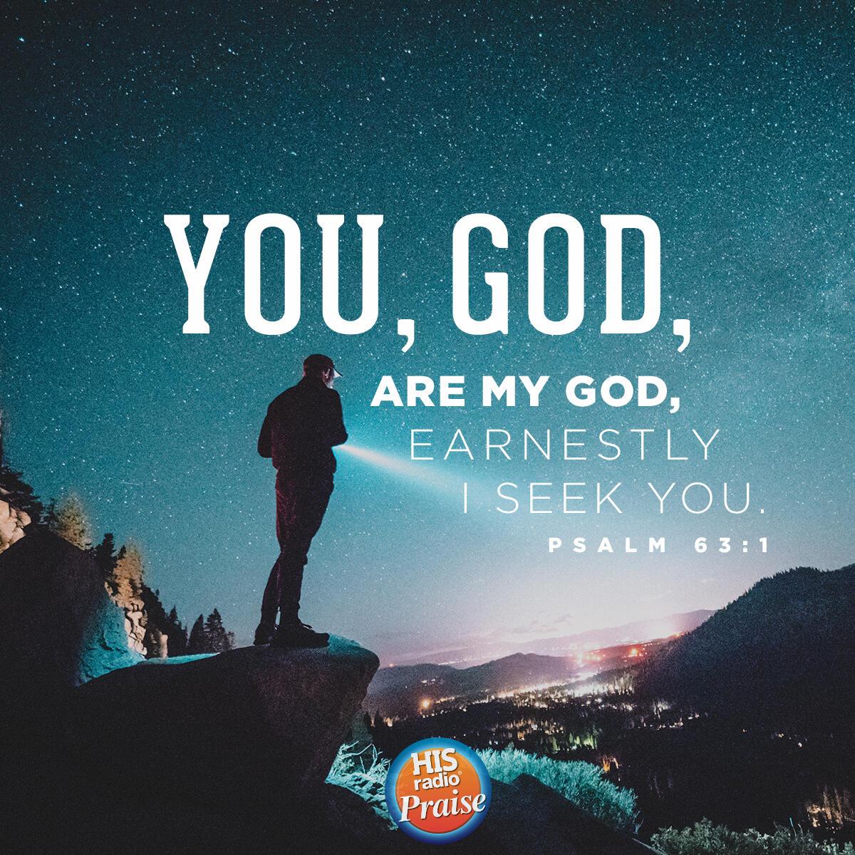 Psalm 63:1 - Verse of the Day