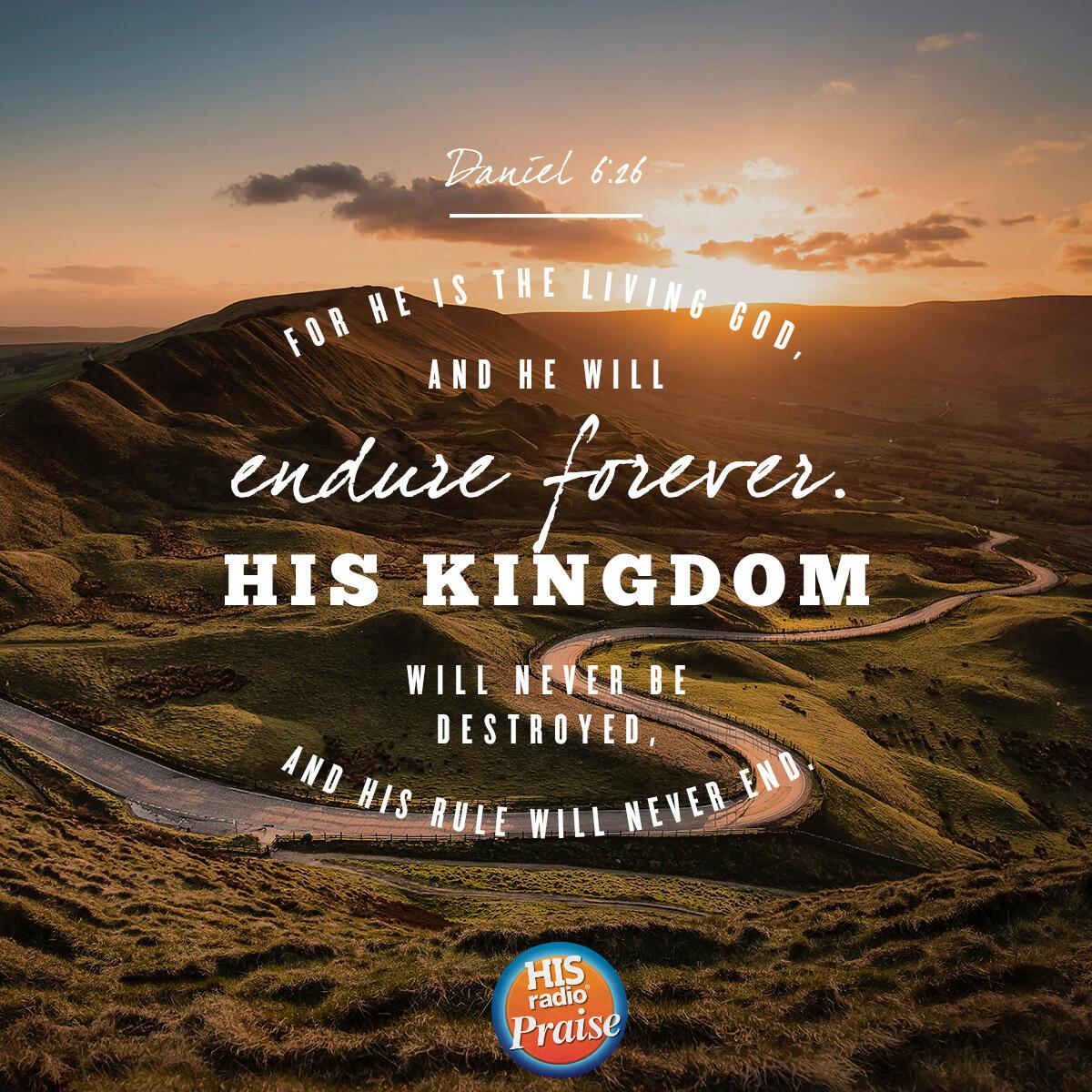Daniel 6:26 - Verse of the Day