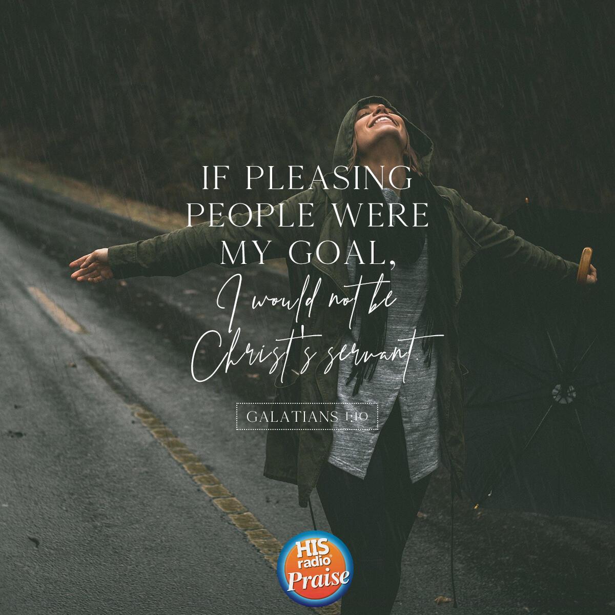 Galatians 1:10 - Verse of the Day