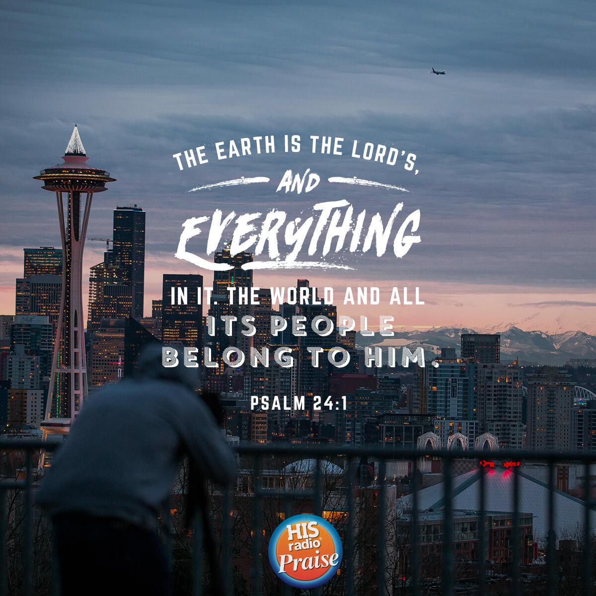 Psalm 24:1 - Verse of the Day