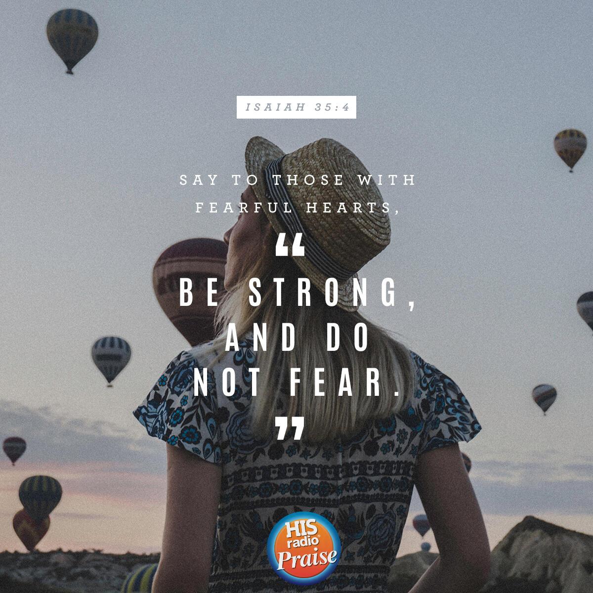 Isaiah 35:4 - Verse of the Day