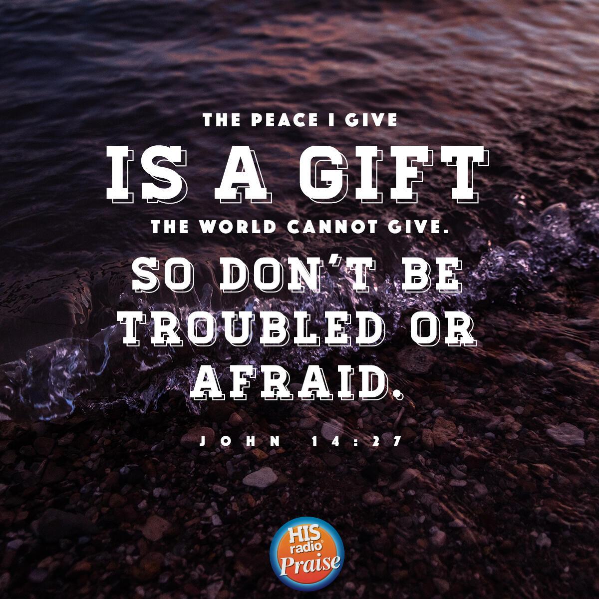 John 14:27 - Verse of the Day