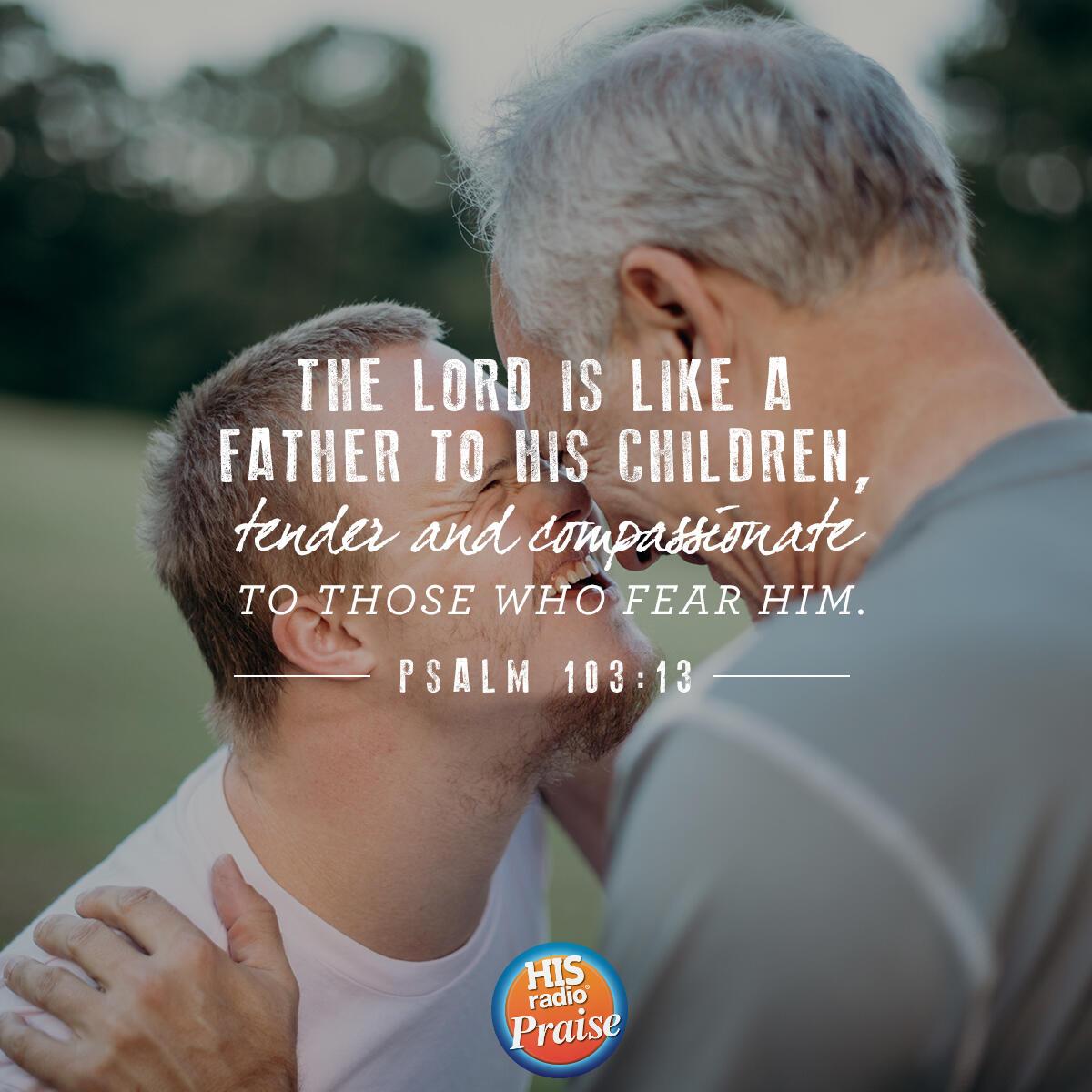 Psalm 103:13 - Verse of the Day