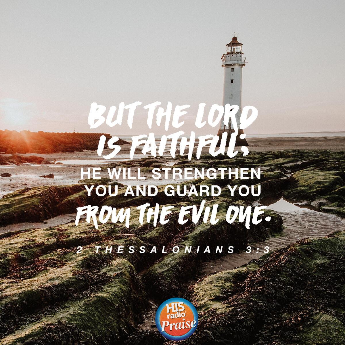 2 Thessalonians 3:3 - Verse of the Day