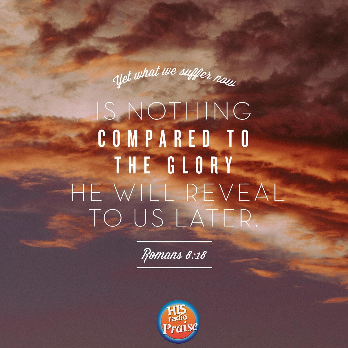 Romans 8:18 - Verse of the Day