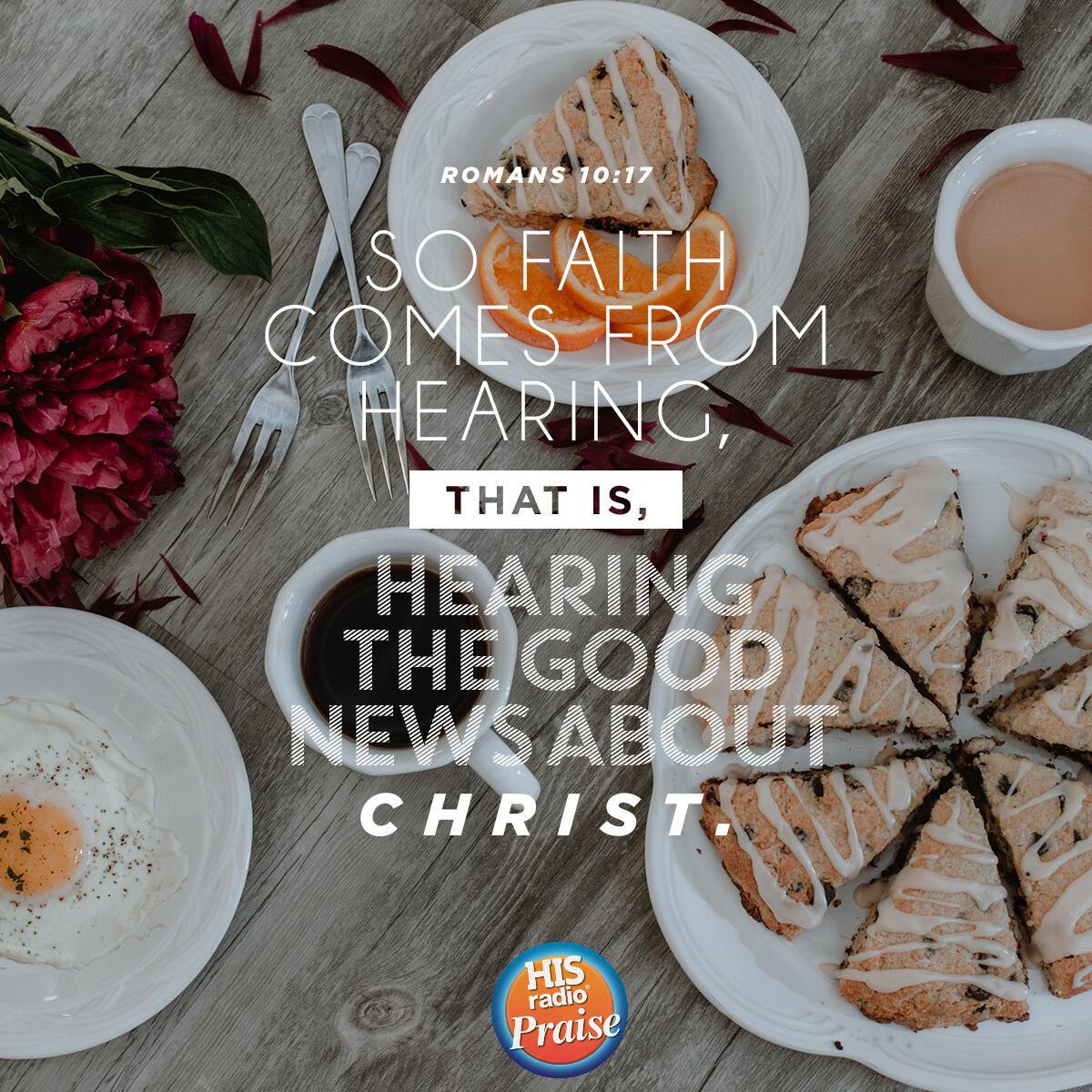 Romans 10:17 - Verse of the Day