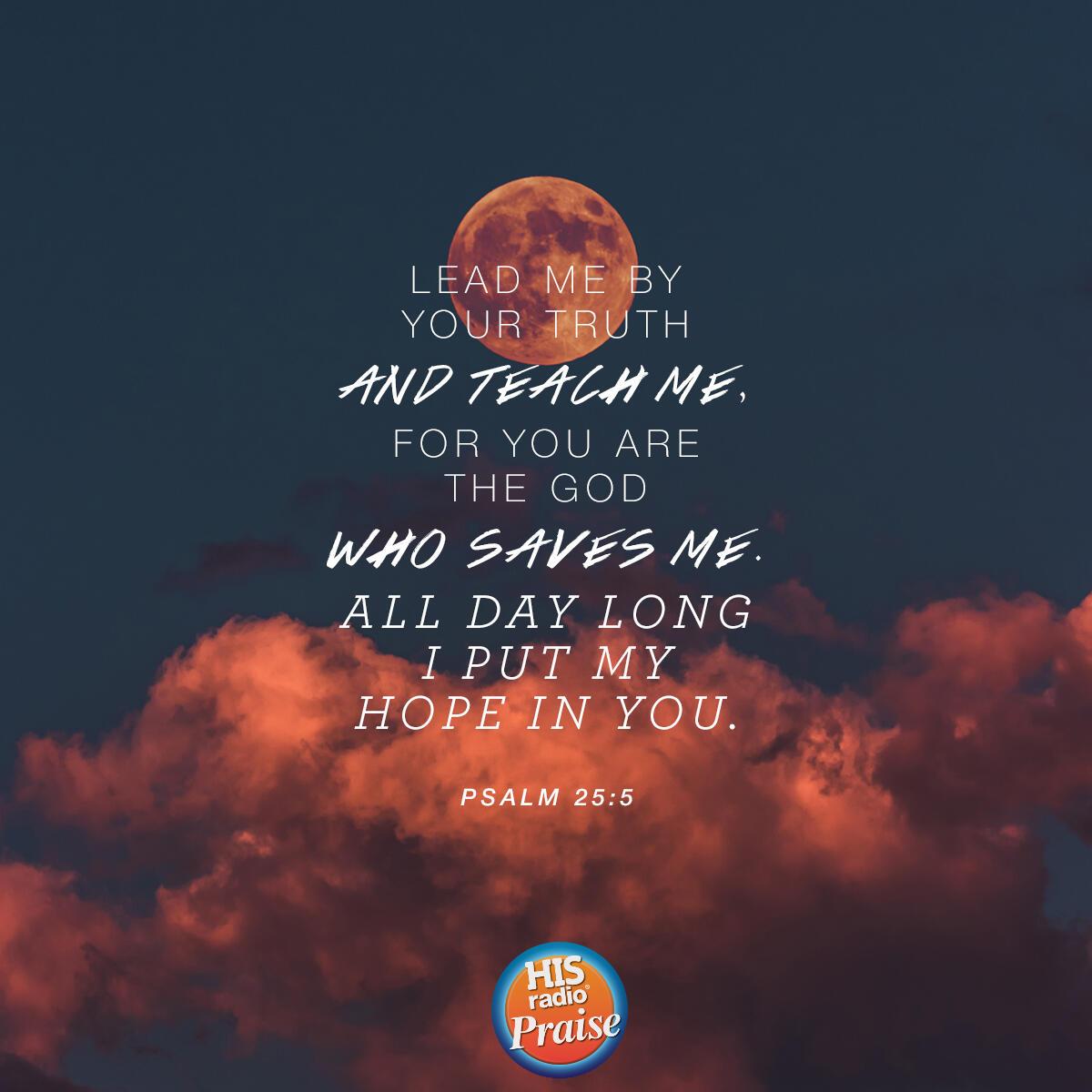 Psalm 25:5 - Verse of the Day
