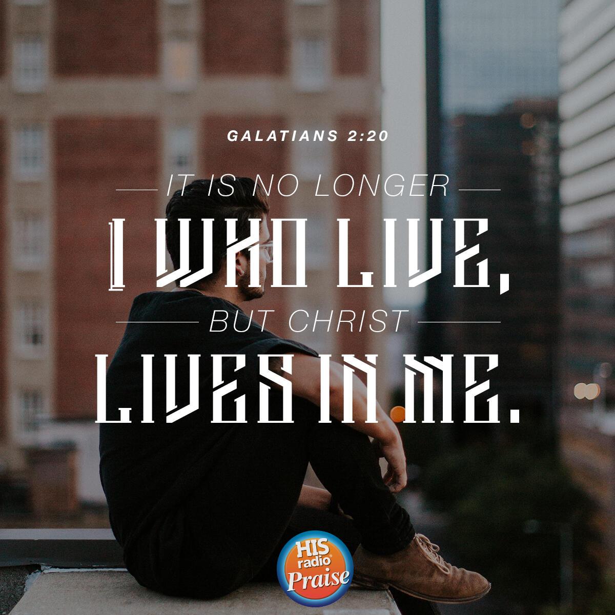 Galatians 2:20 - Verse of the Day
