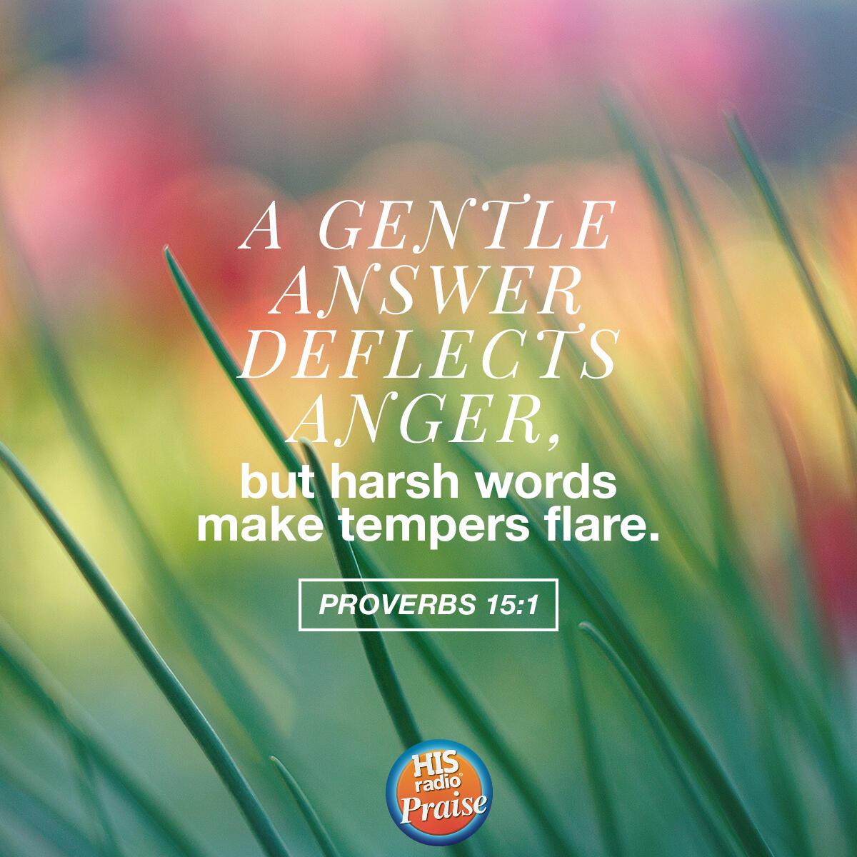 Proverbs 15:1 - Verse of the Day