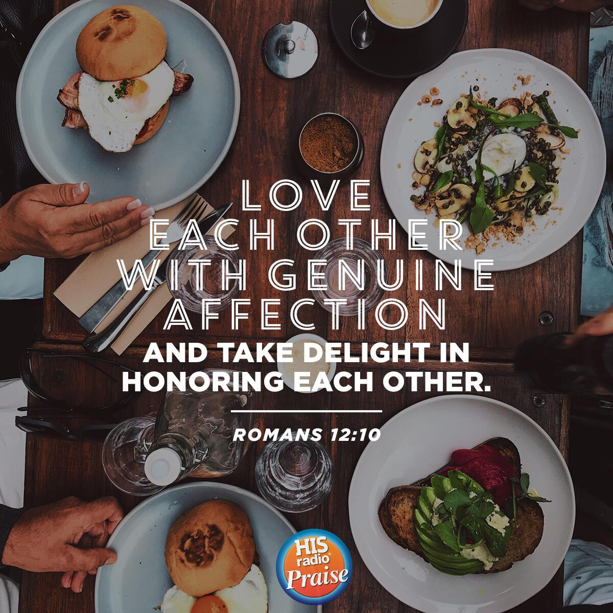Romans 12:10 - Verse of the Day