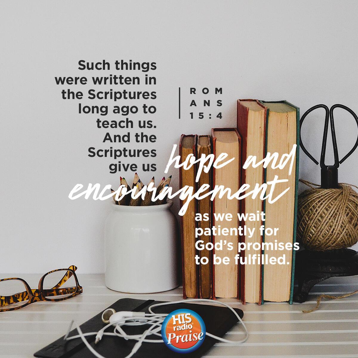 Romans 15:4 - Verse of the Day