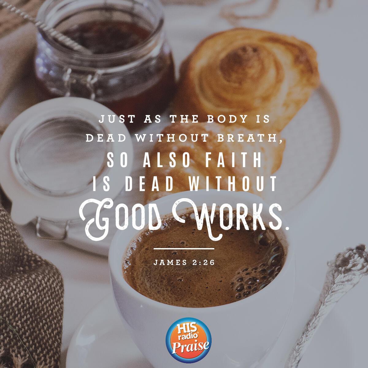James 2:26 - Verse of the Day