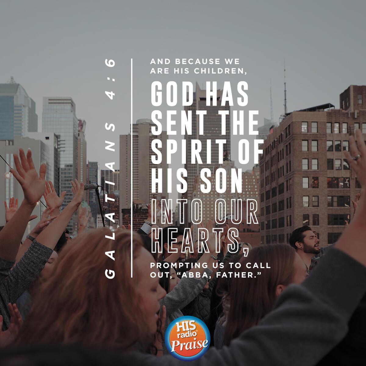 Galatians 4:6 - Verse of the Day