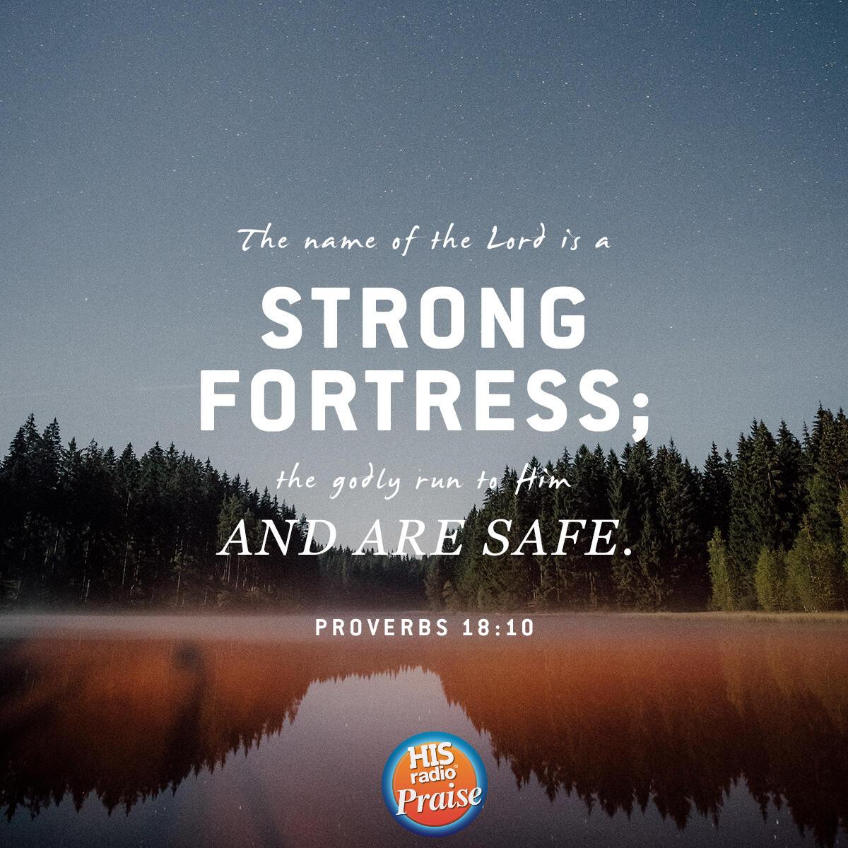 Proverbs 18:10 - Verse of the Day