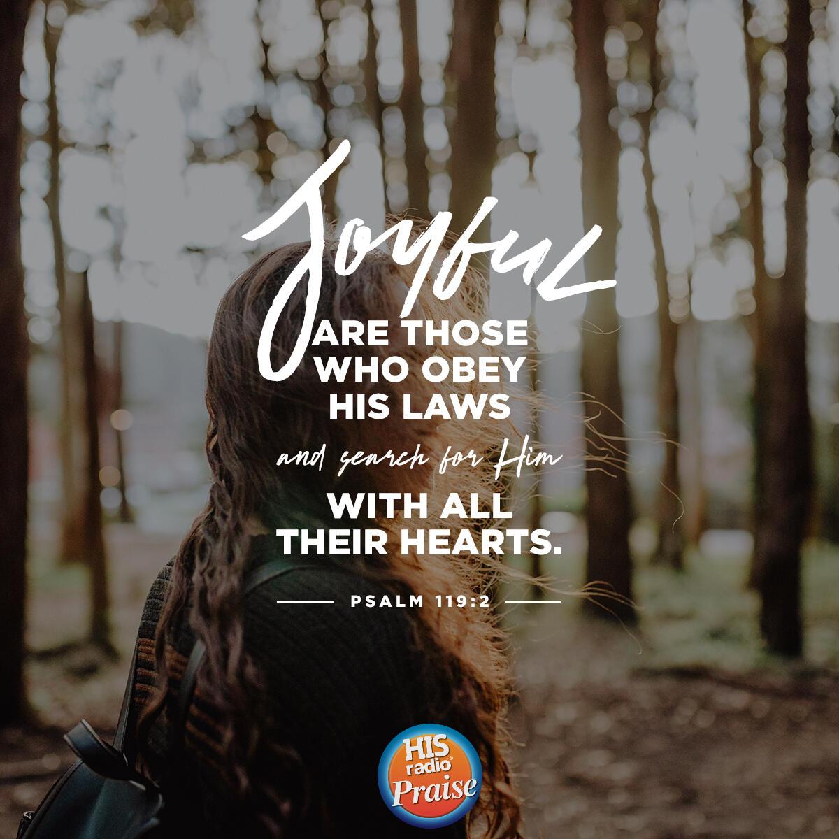 Psalm 119:2 - Verse of the Day
