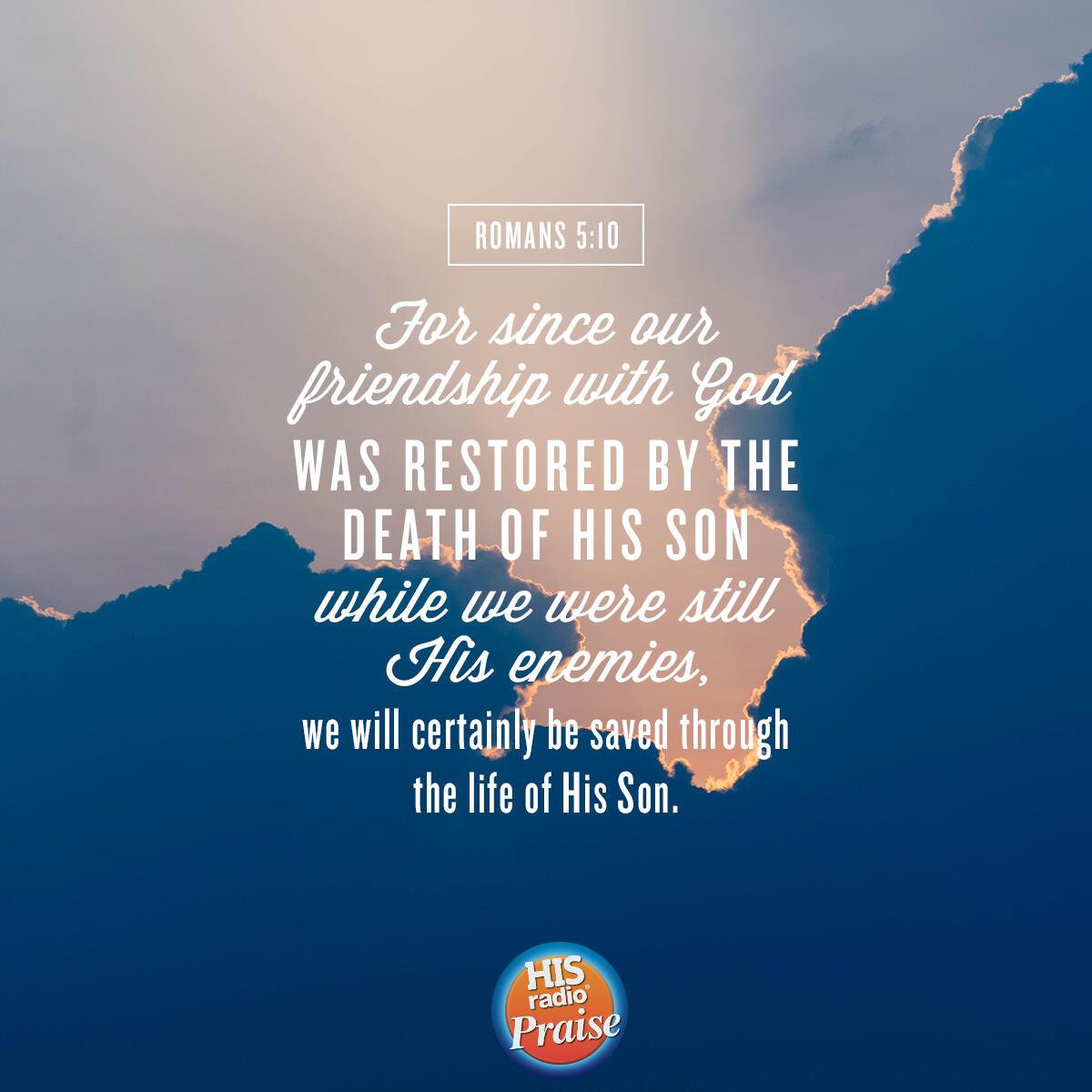 Romans 5:10 - Verse of the Day