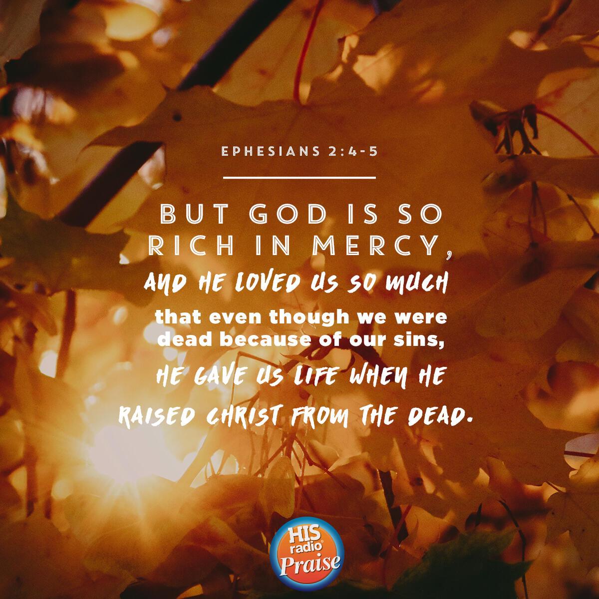 Ephesians 2:4-5 - Verse of the Day