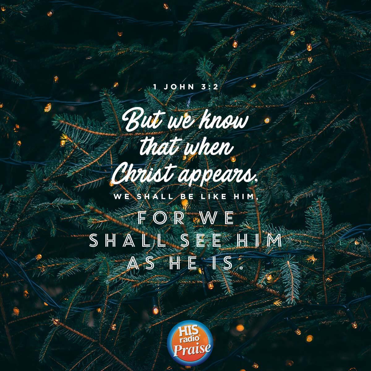 1 John 3:2 - Verse of the Day