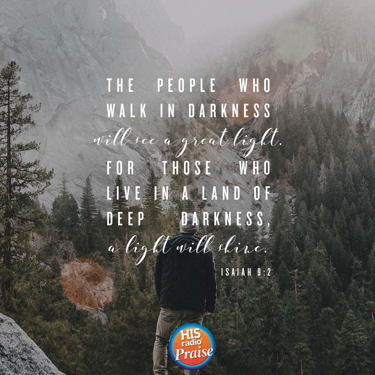 Isaiah 9:2 - Verse of the Day