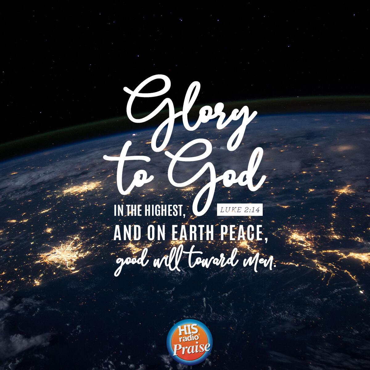 Luke 2:14 - Verse of the Day