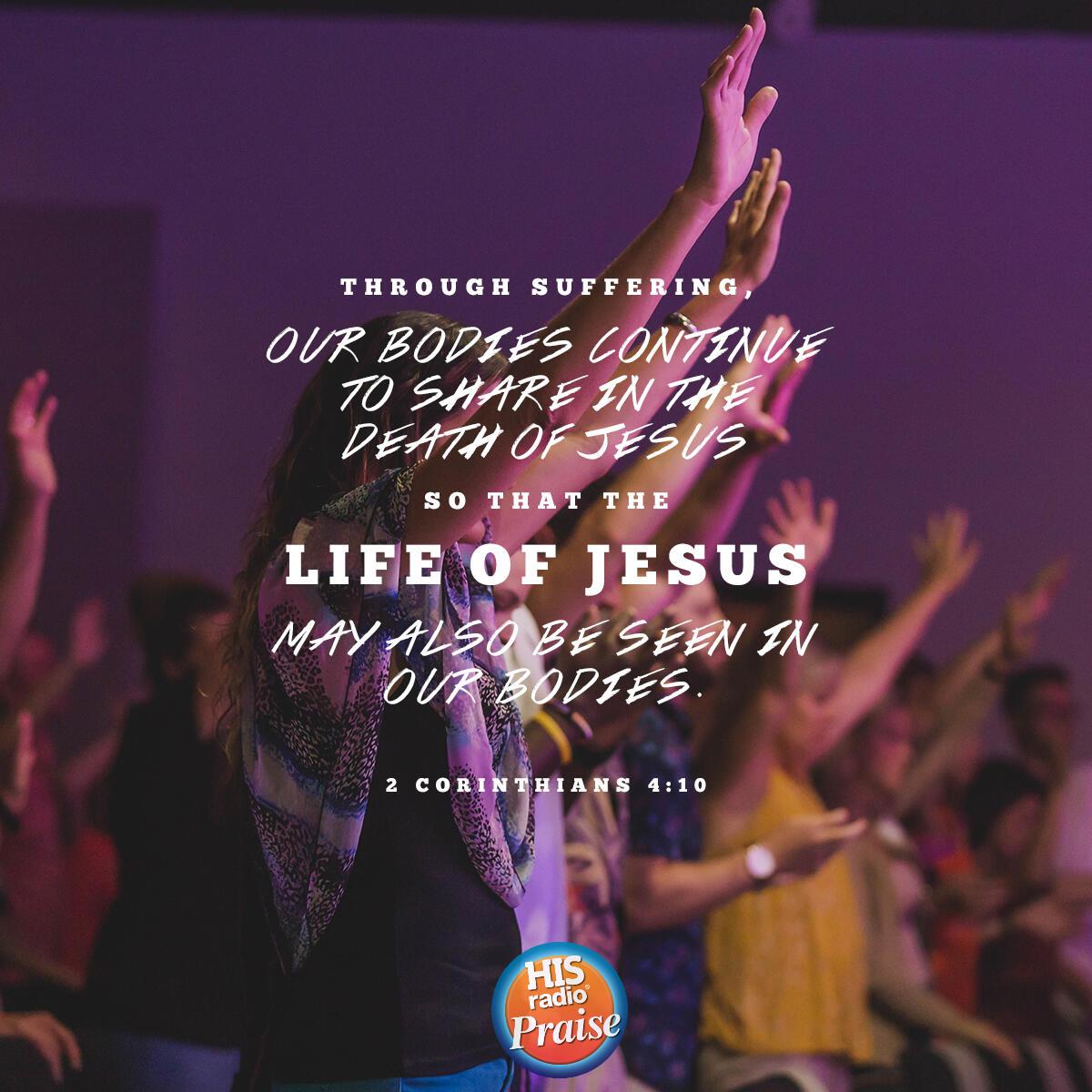 2 Corinthians 4:10 - Verse of the Day